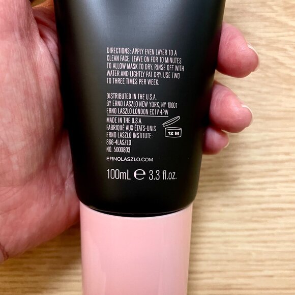 Erno Laszlo Pore Cleansing Clay Mask Facial Exfoliate and Detox Full Size - Picture 10 of 13